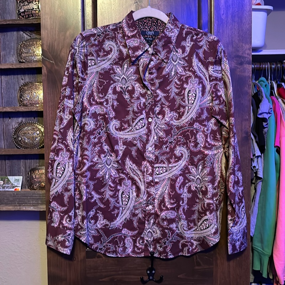 Chaos Button Down